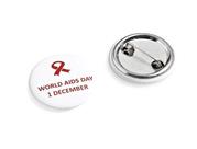 World Aids Day Button Badge